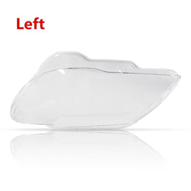 Pereche de lentile pentru faruri de mașină, abajur de lampă, capac din sticlă pentru BMW Seria 7 E65 E66 2005-2008 capac faruri