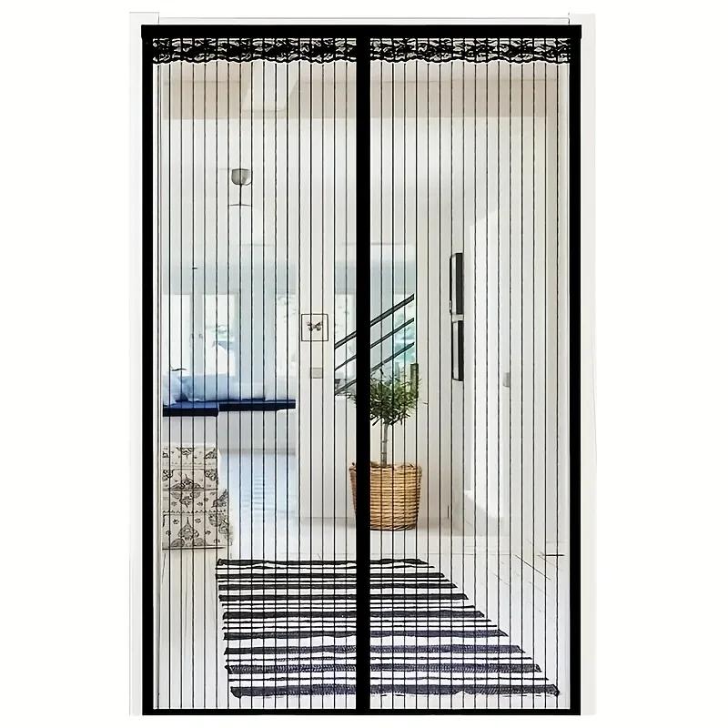 Magnetic Screen Door Curtain Mosquito and Insect-Proof Mesh Door Curtain Magnetic Sealing Device for Window and Door Screens