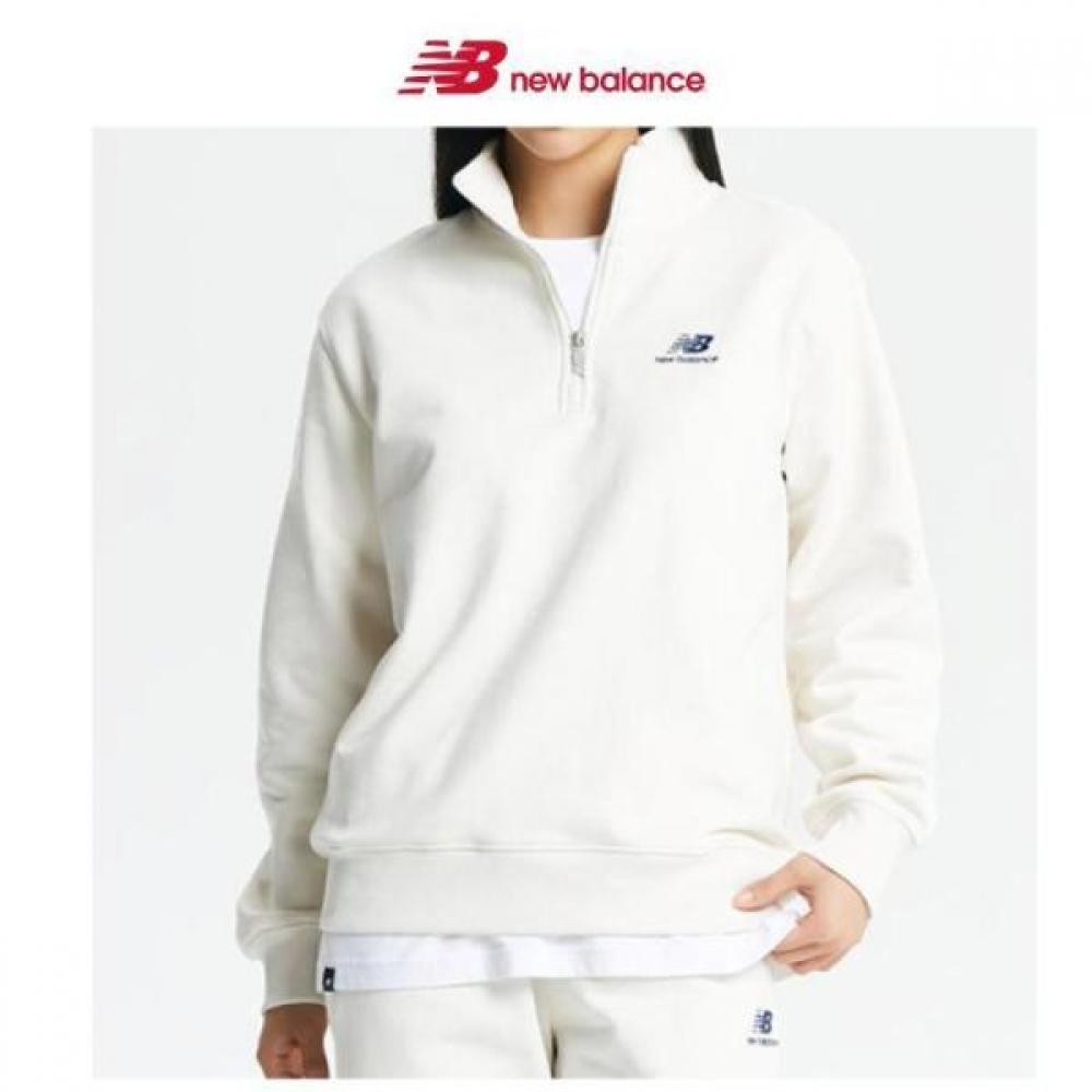 

New Balance Team Stacked Brushed Half Zip Up Nbncd42933 64 90(S)
