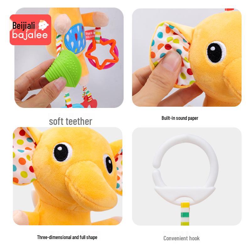 Baby Stroller Mobile: Crib Rattle & Car Seat Soothing Toy