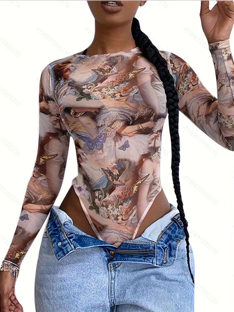 

European Latin American Sexy Style Women s Bodysuit Double Extra Large