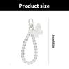 Crystal Butterfly Keychain Key Jewelry Key Accessory Elegant Bag Pendant Charm Keyring Suitable for Bags and Gifts