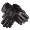 Warm Leather Gloves, Piled and Thickened Men's and Women's Windproof and Cold-proof Outdoor Cycling Gloves, Autumn and Winter Gloves
