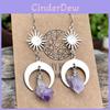 Quartz Crystal Jewelry With Alloy Material For Summer Fashion Office Wear