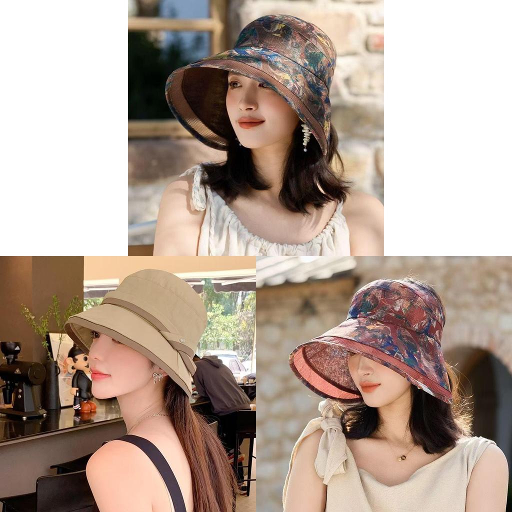 Sun Hat For Women With Upf Sun Protection And Wide Brim Breathable Polyester Outdoor Summer Hat
