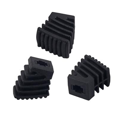 3 Pezzi Supporto per Batteria Piedini in Gomma Proteggi Gambe Rullante Piedini di Ricambio per Supporto Piatti Batteria Accessori Batteria Facili da Installare