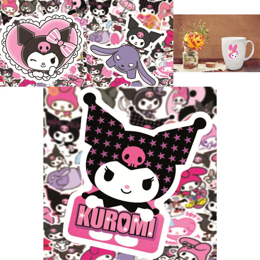 50pcs Cute Stickers Collection Waterproof Pvc Decals For Diy Decor Adventures