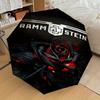 1pc Rammstein, Rose Themed High-quality Umbrella,Automatic Opening and Closing Umbrella,Multi-functional Umbrella G0811010