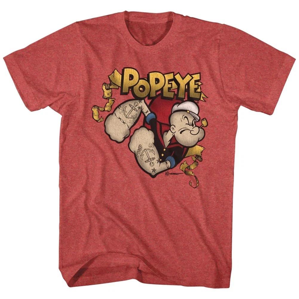 Popeye Gold Banner Comics Shirt 100