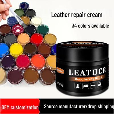 30g All-Englische Lederfarben-Auffrischungscreme für Sofas, Taschen, Schuhe und Waren.