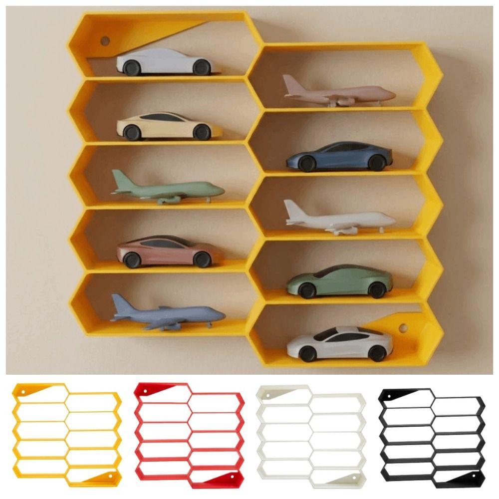 3D Printing Car Model Display Rack 10 Grids Car Model Protective Case  Children's Toy