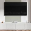 Panel Winylowy Z Wzorem Do Salonu Samoprzylepny 100X50 Cm Kolor Szaro-Zielony