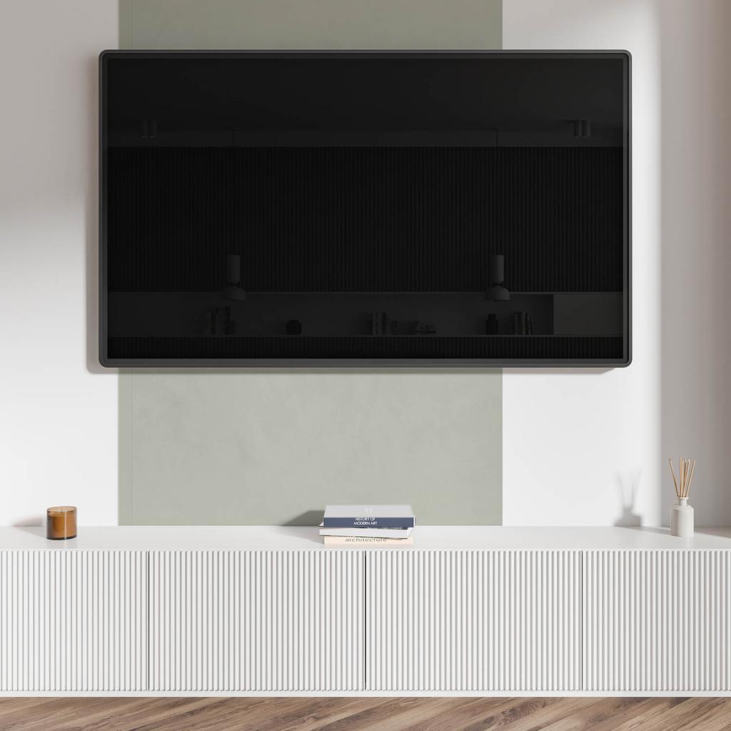 Panel Winylowy Z Wzorem Do Salonu Samoprzylepny 100X50 Cm Kolor Szaro-Zielony