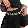 Beautifully Crafted Vintage Metal Waist Chain With Butterfly Design For Dresses