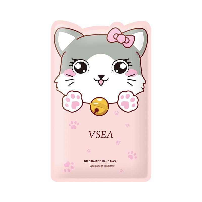 Niacinamide Cat Paw Hand Mask: Moisturizing, Hydrating, Nourishing, and Exfoliating for Soft, Radiant, and Smooth Hands