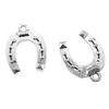 Vintage Horseshoe Charms Alloy Metal Pendants For DIY Jewelry Lucky Themed Accessories