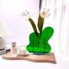 Acrylic Vase Decorative Flower Vase for Dried Flowers Succulents and Floral Arrangements