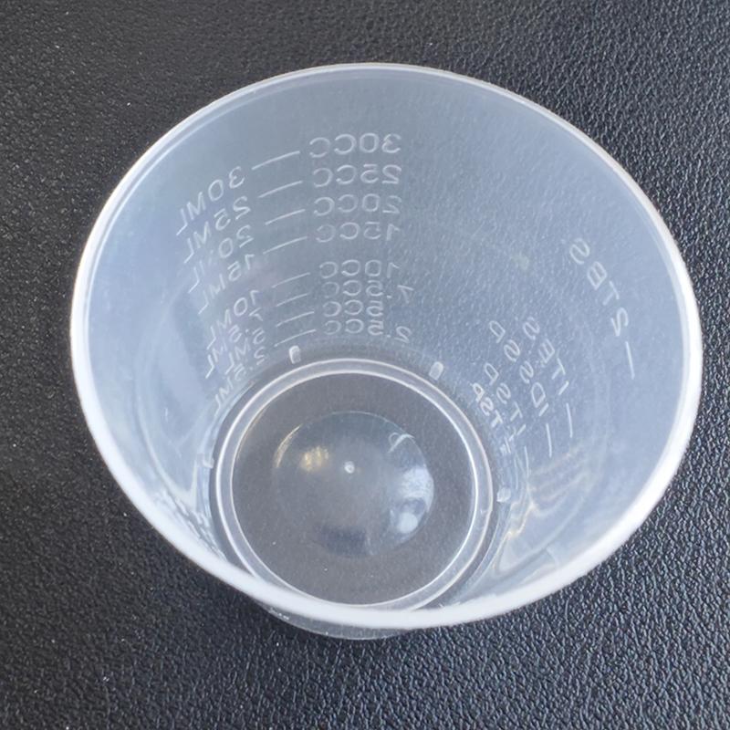 10Pcs Airbrush Painting Diy Art Craft Model Hobby Tool 1Oz/30Ml Graduated Plastic Mix Cups Universal Measuring Paint Tray