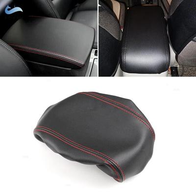 Couverture d'accoudoir en cuir souple pour Mazda 6 2006 2007 2008 2009 2010 2011 - 2015, garniture de couverture de peau de boîte d'accoudoir de commande centrale de voiture