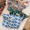 Cotton Ladies Travel Storage Lipstick Bag Retro Flower Women's Cosmetic Bags Cute Design Girls Pencil Case Makeup Bag Handbags