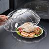 26.5cm Microwave Food Splash Guard Heat Resistant Cooking Splatter Cover Reusable Food Covers Microwave Oven Accessories