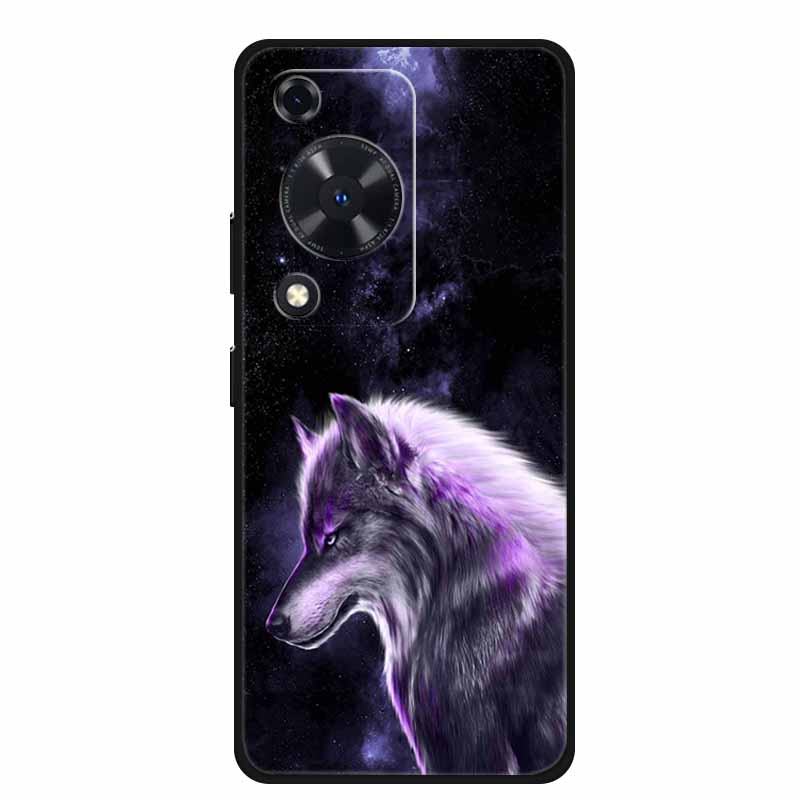 For Huawei Nova Y72 Phone Case Back Animal Cover for Huawei Nova Y72s Silicone Soft TPU Cases NovaY72 s Y 72 s Para Funda Bumper