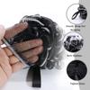 4 stk/sett Scrunchies Kroppsdusj Puff Skrubbesvamper Eksfolierende Bade-loofah