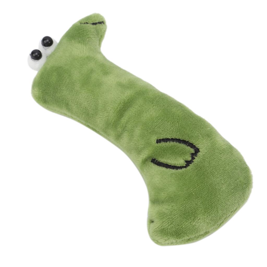 Animal Shape Pet Plush Chew Toy Small Cat Catnip Filled Playing Teething Bite Toys