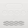 Wireless Charging Alarm Clock USB Reverse Charging LED Large Screen Rectangle Digital Alarm Clock for Bedroom