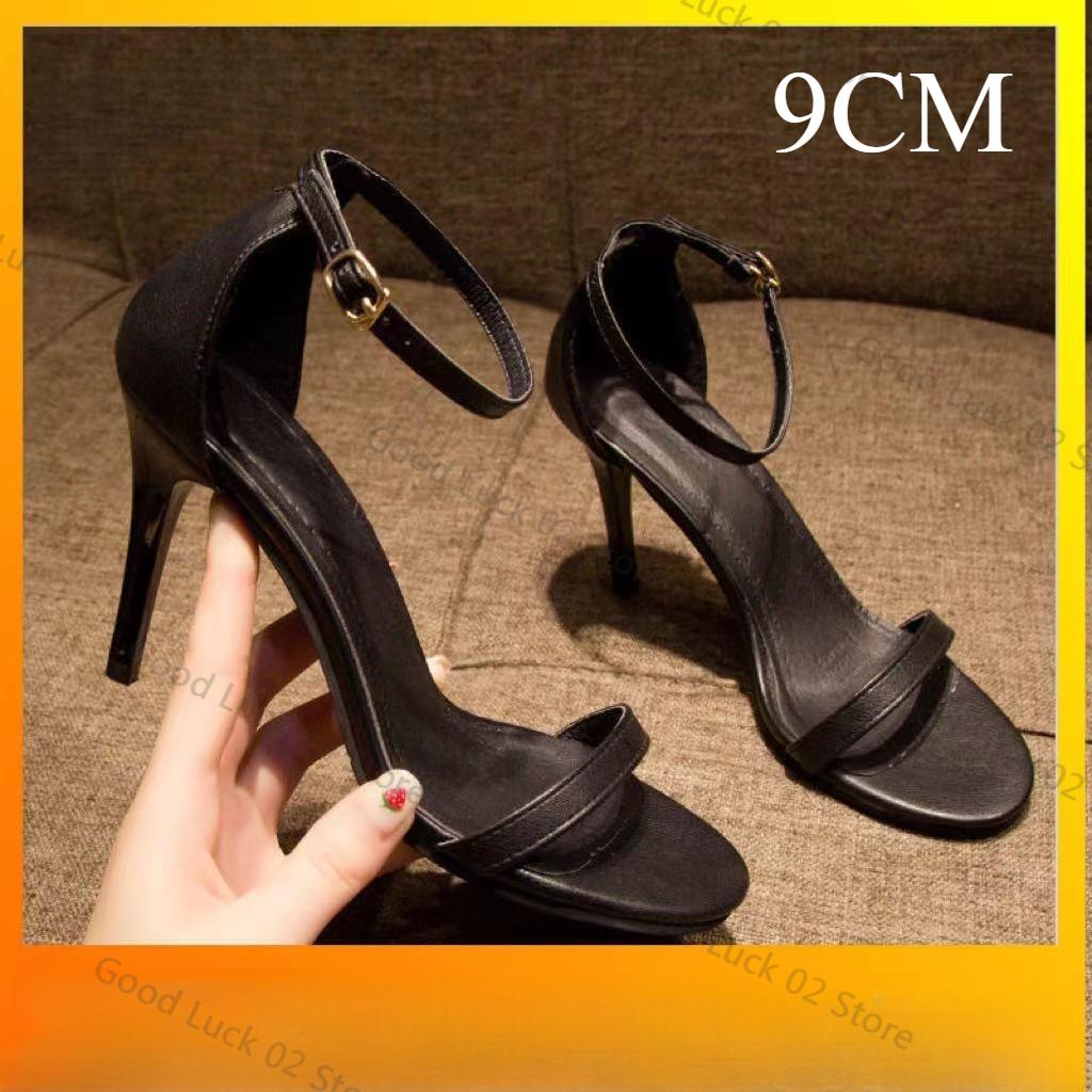 Fashion Summer Classic Sexy Pumps Women Open Toe Ankle Strap Stiletto Heel Dress Sandals Elegant Wedding Party Shoes Pumps High Heel