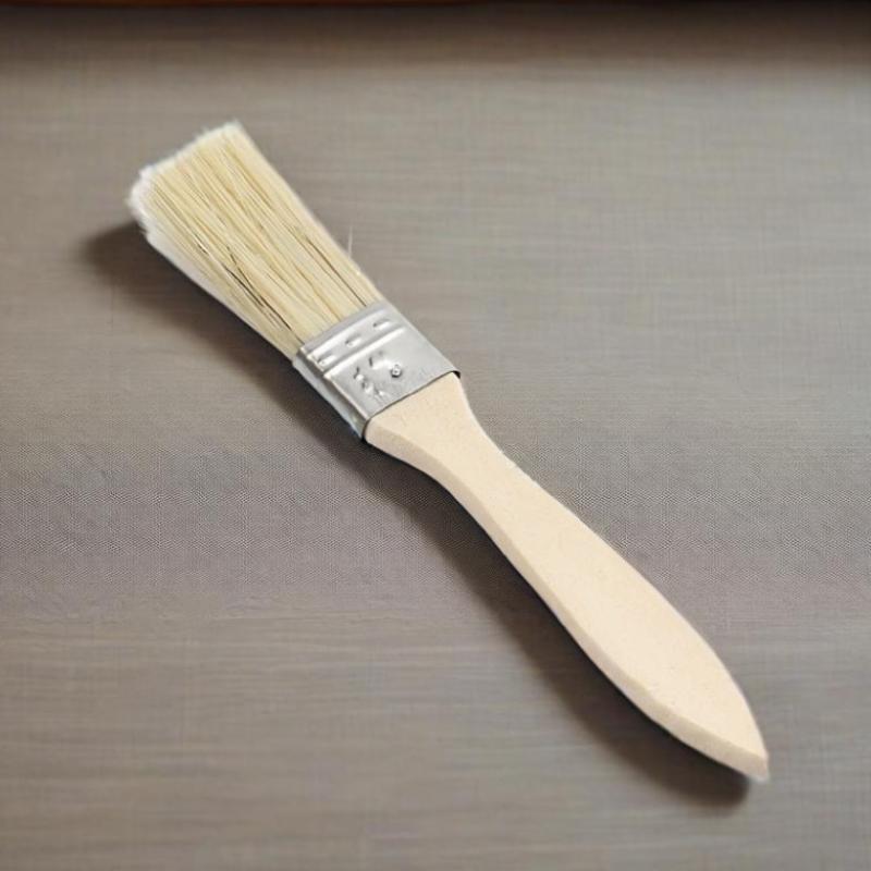 10 Stück kleiner Pinsel Geeignet für Kunst Handarbeit Malen Färben Lack Kleber Auftragen Holzgriff Innen-/Außenreparatur