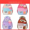 Mochila Escolar Infantil de Desenho Animado em Material de Nylon Para Aprendizado e Brincadeiras na Pré-escola