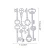 Key Shape Cutting Dies Scrapbooking Templates Carbon Steel Die Cut Templates for Card Making Packaging