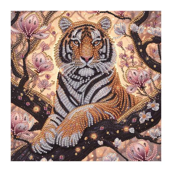 Rhinestone Painting Kits for Beginners 5D Animal DIY Rhinestone Art with Special Shaped Drills Owl Seahorse Gem Art Rhinestone Crafts