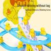 Electric Little Yellow Duck Climbing Stairs Educational Toy for Children