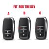 Copri Custodia in Silicone per Chiave Auto per Toyota Land Cruiser 200 300 Prado Crown TLK 200 Yaris Cross Hilux Innova Fortuner Camry 55 Chiave
