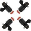 4Pcs Powerful Performance 842-12282 FJ338 Fuel Injectors Compatible for 2001-2005 for Civic 2door Coupe 1.7L 2001-2005 for Civic 4door Sedan 1.7L,