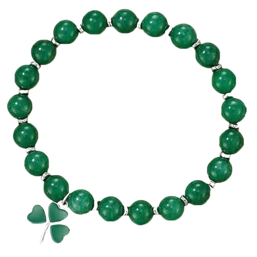 Green Natural Stone  Bracelet