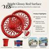 Outdoor Trash Can Accessories Rim Cover, Modern Decorative Wheel Spider-Spoke Residential Upgrades Style Accessory for Standard Garbage Bin