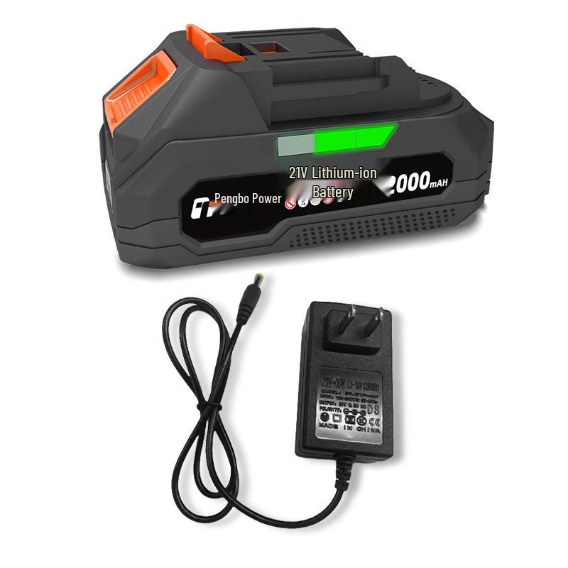 TURBOVOLT 21V Lithium Battery & Power Tool Accessories CN Plug (adapter Included)
