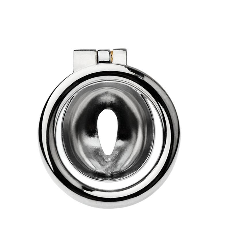 Metal Pussy Male Chastity Device Sissy Cock Cage Erotic Urethral Lock Penis Rings BDSM Adult Sex Toys for Men Chastity Belt