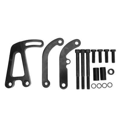 Długi Wspornik Pompy Wody i Pompy Wspomagania Kierownicy Zestaw Stop Aluminium Zamiennik dla Chevy SBC LWP Small Block