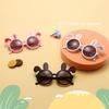 Girls Boys Cartoon Sunglasses Fashion Rabbit Ears Children Sun Glasses Baby Goggles Outdoor UV400  Travel Glasses