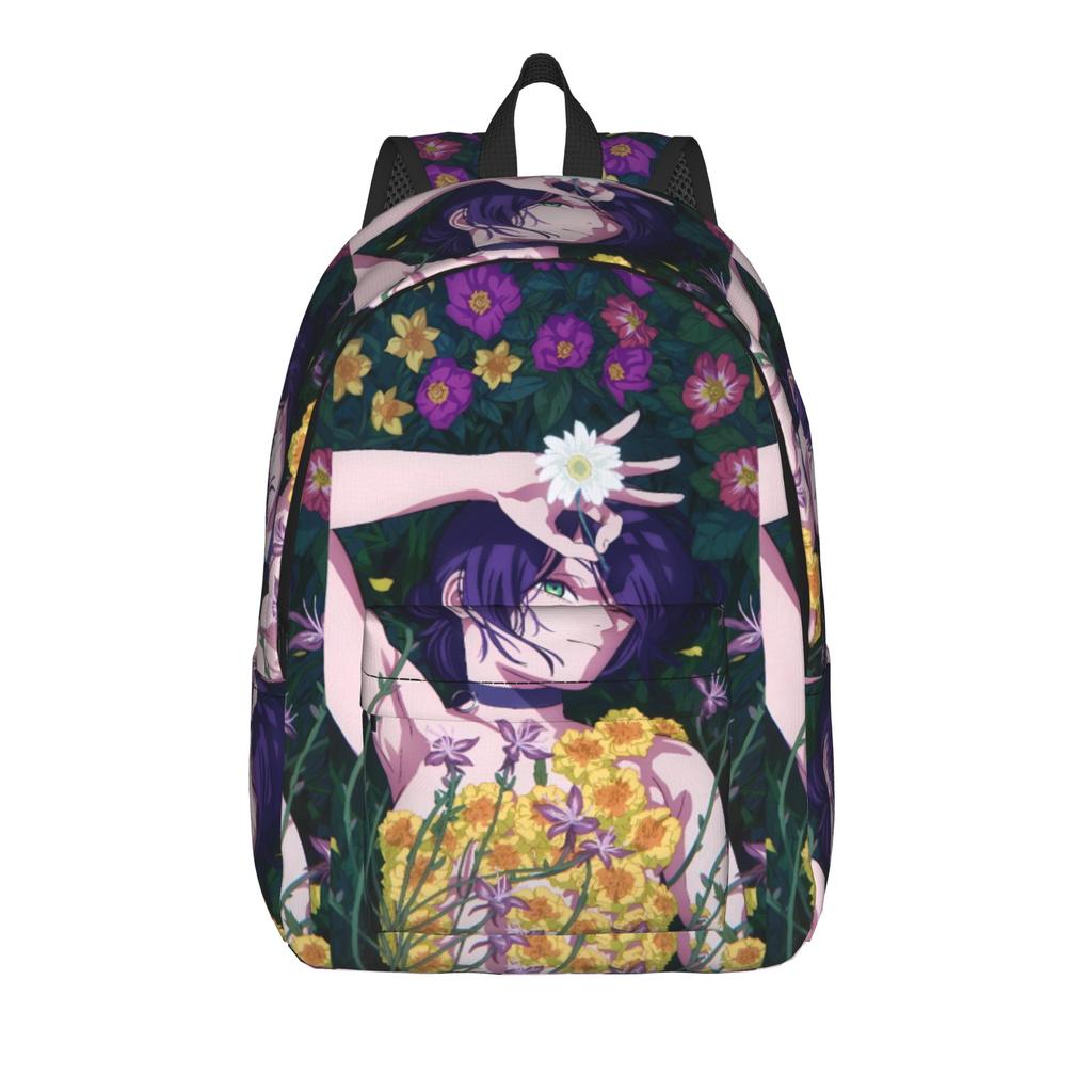 Power cool manga Backpack Chainsaws Mans Outdoor Style Backpacks Student Stylish High School Bags Custom Big Rucksack