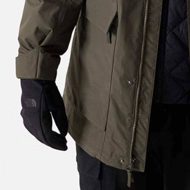 THE NORTH FACE Urban Exploration Hiking Waterproof, Windproof, Breathable, And Thermal Windbreaker Jacket Men's Green NF0A81QR-BQW