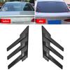 Adesivo Decorativo per Lunotto Posteriore Auto Accessorio Spoiler Laterale Splitter Finitura Lamella Triangolare Parasole per Finestrino Lunotto per Auto