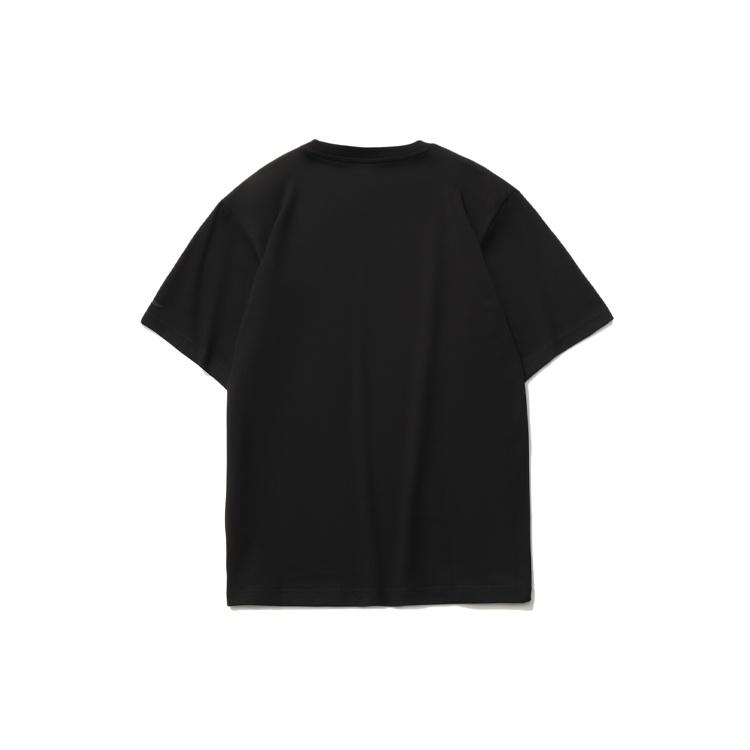 Li-Ning Big Graphic Loose Fit T-shirt 'Black' Men's AHSR339-2