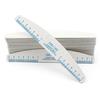 5Pcs Wooden Nail Files Bright Color Reusable Smooth Edge Clear Scale Multipurpose Trim Nails Lightweight Scale Ruler Half