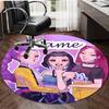 Personalized K-KPop Demon Hunters Round Chair Office Rug - Perfect for Mat, Office Chair & More - Ideal Gift for Birthdays and Holidays