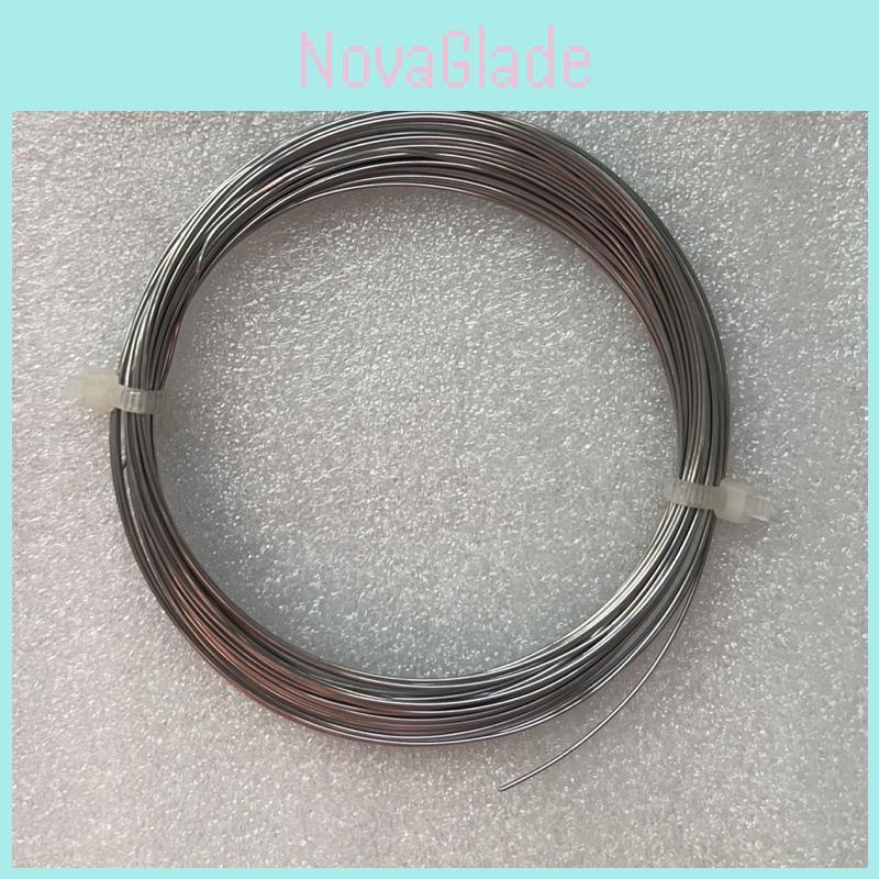 10 metrów drutu ze stali nierdzewnej 0,3 do 0,5 mm do obróbki metali i projektów elektrycznych